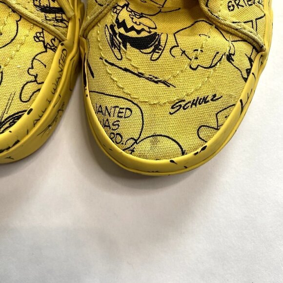 Vans x Peanuts Sk8-Hi Charlie Brown Maize 4 - Picture 4 of 11